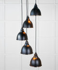 From The Anvil's Smooth Nickel Smooth Nickel Brindley Cluster Pendant