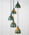 From The Anvil's Smooth Nickel Smooth Nickel Brindley Cluster Pendant