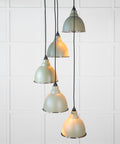 From The Anvil's Smooth Nickel Smooth Nickel Brindley Cluster Pendant