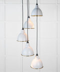 From The Anvil's Smooth Brass Smooth Brass Brindley Cluster Pendant