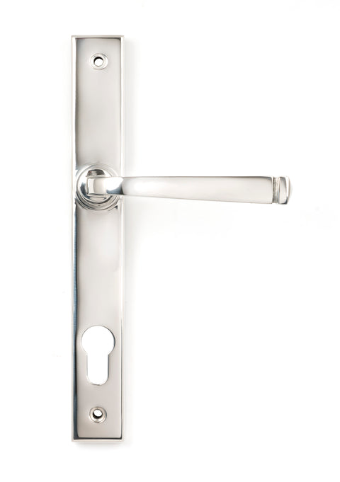 From The Anvil's Polished Marine SS (316) Avon Slimline Lever Espag. Lock Set
