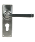 From The Anvil's Satin Marine SS (316) Avon Lever Euro Lock Set