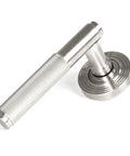 From The Anvil's Satin Marine SS (316) Brompton Lever on Rose Set (Sprung)