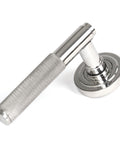 From The Anvil's Polished Marine SS (316) Brompton Lever on Rose Set (Sprung)