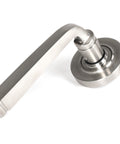 From The Anvil's Satin Marine SS (316) Avon Round Lever on Rose Set (Sprung)