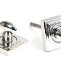 From The Anvil's Polished Marine SS (316) Round Thumbturn Set