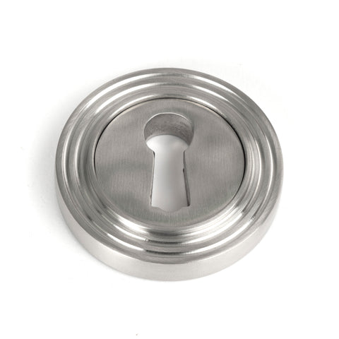From The Anvil's Satin Marine SS (316) Round Escutcheon