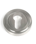 From The Anvil's Satin Marine SS (316) Round Euro Escutcheon