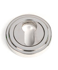 From The Anvil's Polished Marine SS (316) Round Euro Escutcheon