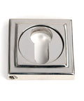 From The Anvil's Polished Marine SS (316) Round Euro Escutcheon