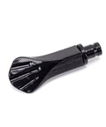 From The Anvil's Black Shell Curtain Finial (pair)
