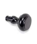 From The Anvil's Black Regency Curtain Finial (pair)