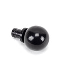 From The Anvil's Black Ball Curtain Finial (pair)