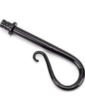 From The Anvil's Black Shepherds Crook Curtain Finial (pair)