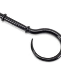 From The Anvil's Black Hook Curtain Finial (pair)