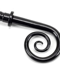 From The Anvil's Black Monkeytail Curtain Finial (pair)