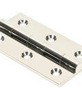 From The Anvil's Polished Nickel Butt Hinge (pair)