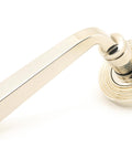 From The Anvil's Polished Nickel Avon Round Lever on Rose Set (Unsprung)