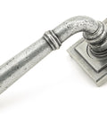 From The Anvil's Pewter Patina Regency Lever on Rose Set (Unsprung)