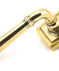 From The Anvil's Aged Brass Newbury Lever on Rose Set (Unsprung)