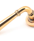 From The Anvil's Polished Bronze Newbury Lever on Rose Set (Unsprung)