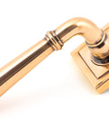 From The Anvil's Polished Bronze Newbury Lever on Rose Set (Unsprung)