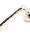 From The Anvil's Polished Nickel Hammered Newbury Lever on Rose Set (Unsprung)