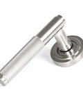 From The Anvil's Satin Marine SS (316) Brompton Lever on Rose Set (Unsprung)