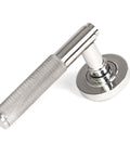 From The Anvil's Polished Marine SS (316) Brompton Lever on Rose Set (Unsprung)