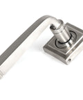 From The Anvil's Satin Marine SS (316) Avon Round Lever on Rose Set (Unsprung)