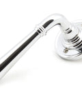 From The Anvil's Polished Chrome Newbury Lever on Rose Set