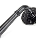 From The Anvil's Black Regency Lever on Rose Set