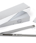 From The Anvil's Polished Chrome Size 2-5 Door Closer