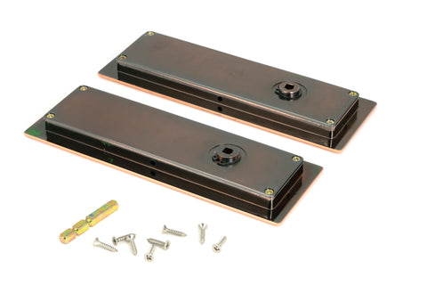 Art Deco Rectangular Pull - Privacy Set