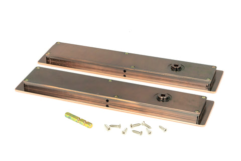 Art Deco Rectangular Pull - Privacy Set
