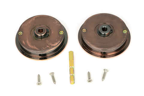 Art Deco Round Pull - Privacy Set