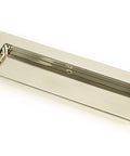 From The Anvil's Polished Nickel Art Deco Rectangular Pull