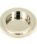 From The Anvil's Polished Nickel Art Deco Round Pull