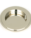 From The Anvil's Polished Nickel Art Deco Round Pull