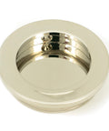 From The Anvil's Polished Nickel Plain Round Pull
