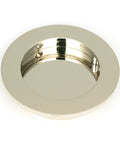 From The Anvil's Polished Nickel Plain Round Pull