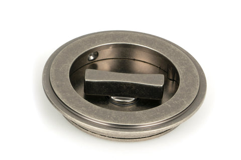 Art Deco Round Pull - Privacy Set