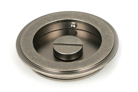 Art Deco Round Pull - Privacy Set