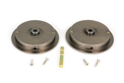 Art Deco Round Pull - Privacy Set