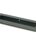 From The Anvil's Matt Black Plain Rectangular Pull