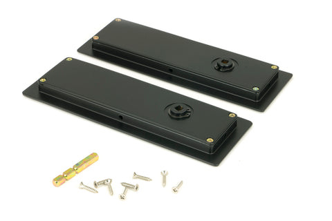 Art Deco Rectangular Pull - Privacy Set