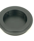 From The Anvil's Matt Black Art Deco Round Pull