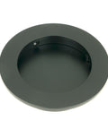 From The Anvil's Matt Black Plain Round Pull