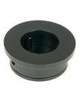 From The Anvil's Matt Black Round Finger Edge Pull