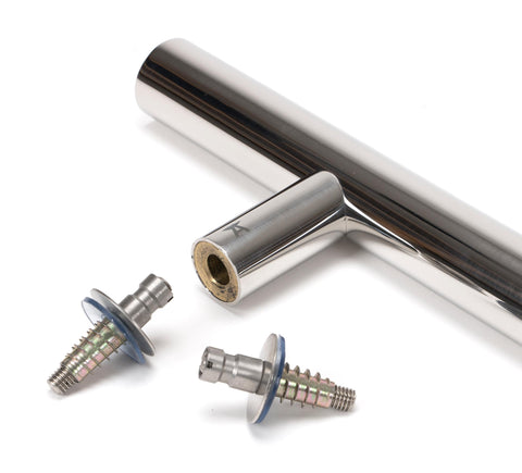 T Bar Handle Secret Fix 32mm dia